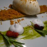 sorbet pêche blanche à l'estragon
