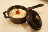Cocotte de potimaron au citron meringué