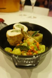 Filet de volaille pomme bohémienne