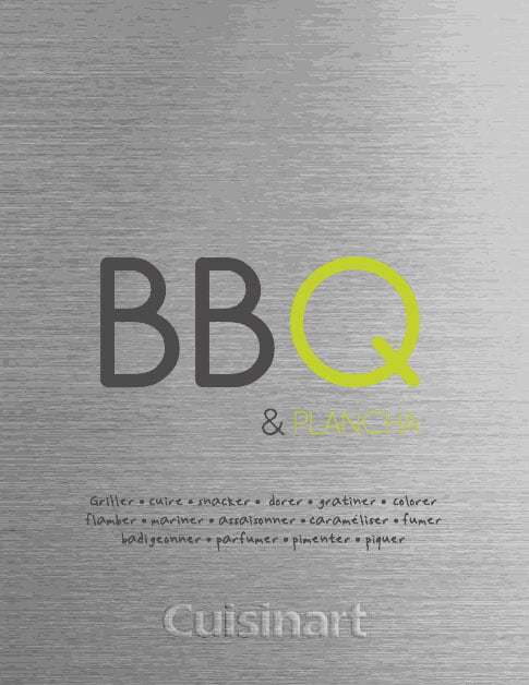 Cuisinart recettes pour barbecue
