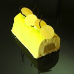 Bûche coco ananas citron vert